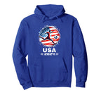 American Flag Soccer Team Soccer 2024 Hoodie - Streetwear Style for Adults