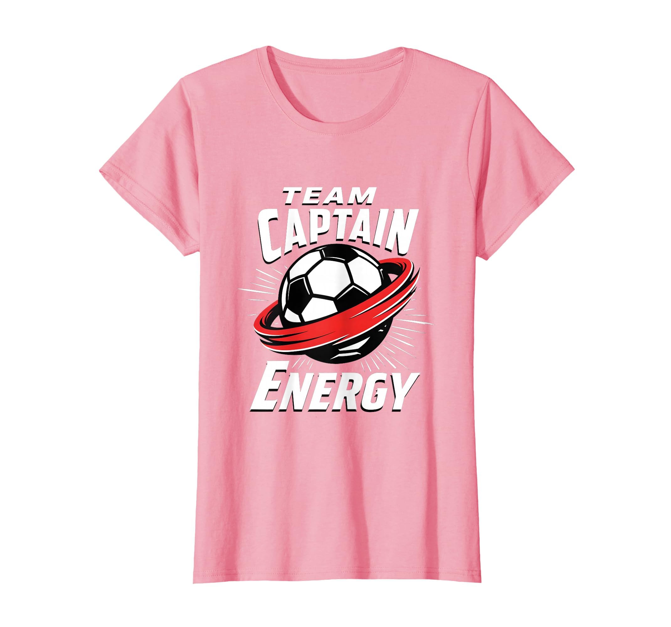 Team Captain Energy Soccer T-Shirt - Casual Everyday Wear Unisex