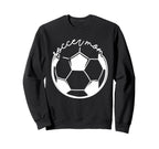 Soccer Mom Game Day Funny Sweatshirt - Fun Novelty Design for Adults
