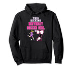 This Birthday Soccer Is 7 Soccer Hoodie - Aesthetic Graphic for Adults