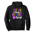Soccer Mom Bowling Crew Group Matching Hoodie - Minimalist Print Men Women