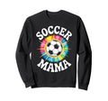 Soccer Mama Mom Tie Dye Sweatshirt - Graphic Print Men Women