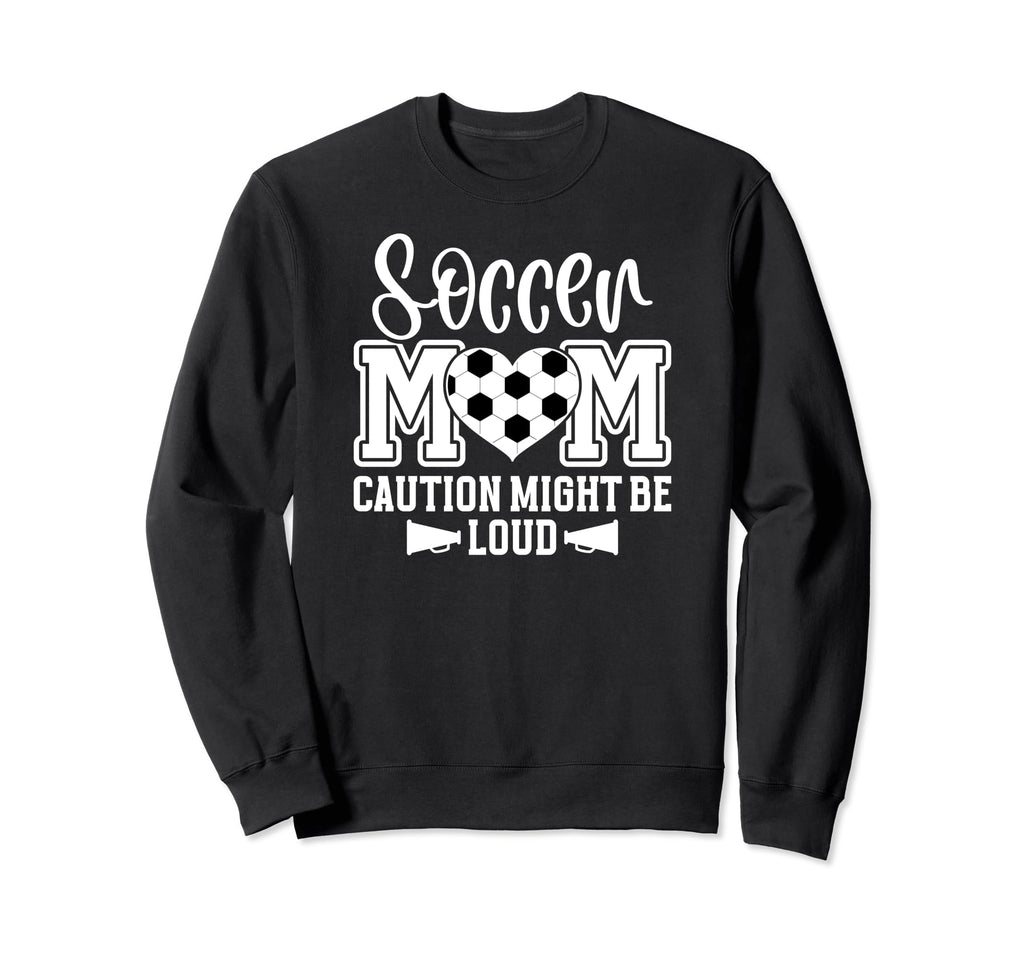 Soccer Mom Funny Mom Soccer Sweatshirt - Custom Art Print for Adults