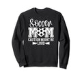 Soccer Mom Funny Mom Soccer Sweatshirt - Custom Art Print for Adults