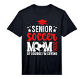 Mens Proud Soccer Senior Mom 2026 Soccer T-Shirt - Minimalist Print Unisex