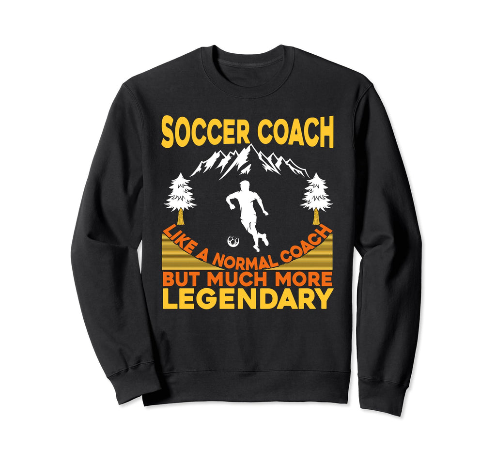 Soccer Coaching Training Trainer Soccer Sweatshirt - Unique Graphic Unisex