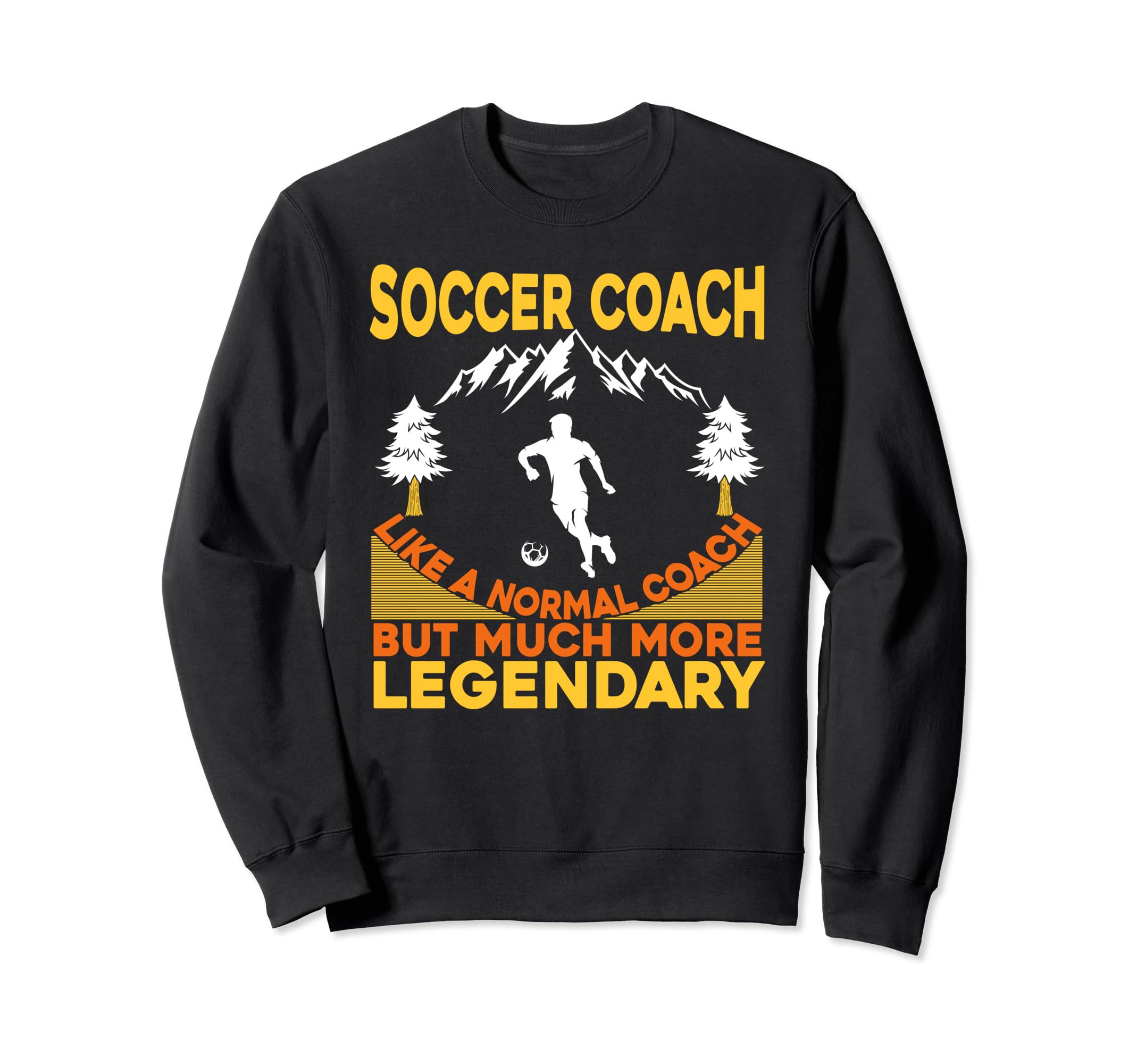 Soccer Coaching Training Trainer Soccer Sweatshirt - Unique Graphic Unisex