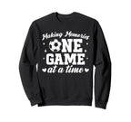 Soccer Mom Game Day Sport Mom Sweatshirt - Minimalist Print Unisex