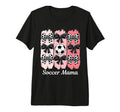 Soccer Mama Coquette Bow Soccer Mom T-Shirt - Streetwear Style for Adults
