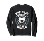 Team Soccer Player Lover Whats Sweatshirt - Aesthetic Graphic Men Women