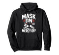 Ice Hockey Goalkeeper Mask Hockey Goalie Hoodie - Unique Graphic for Adults
