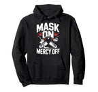 Ice Hockey Goalkeeper Mask Hockey Goalie Hoodie - Unique Graphic for Adults