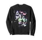 Pastel Soccer Player Sport Sweatshirt - Graphic Print Unisex