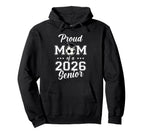 Senior Mom Soccer Class 2026 Womens Hoodie - Streetwear Style Unisex