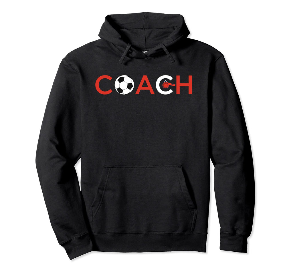 Soccer Coach Coaching Staff Gift Hoodie - Minimalist Print Unisex