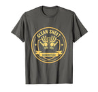 Clean Sheet Guaranteed Goalie Soccer T-Shirt - Minimalist Print Men Women