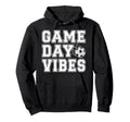 Game Day Vibes Soccer Game Day Soccer Hoodie - Graphic Print for Adults