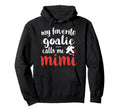 Proud Ice Hockey Goalie Mimi Hockey Keeper Hoodie - Novelty Apparel Unisex