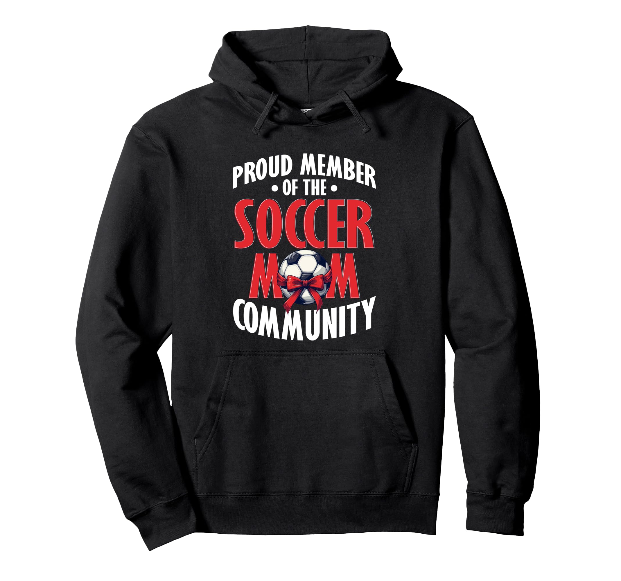 Soccer Mom Mommy Hoodie - Trendy Graphic Men Women