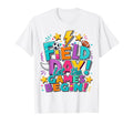 Field Day Let Games Begin Colorful T-Shirt - Custom Art Print Men Women