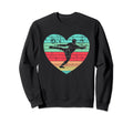 Grunge Heart Soccer Player Sweatshirt - Trendy Graphic Men Women