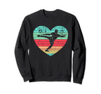 Grunge Heart Soccer Player Sweatshirt - Trendy Graphic Men Women