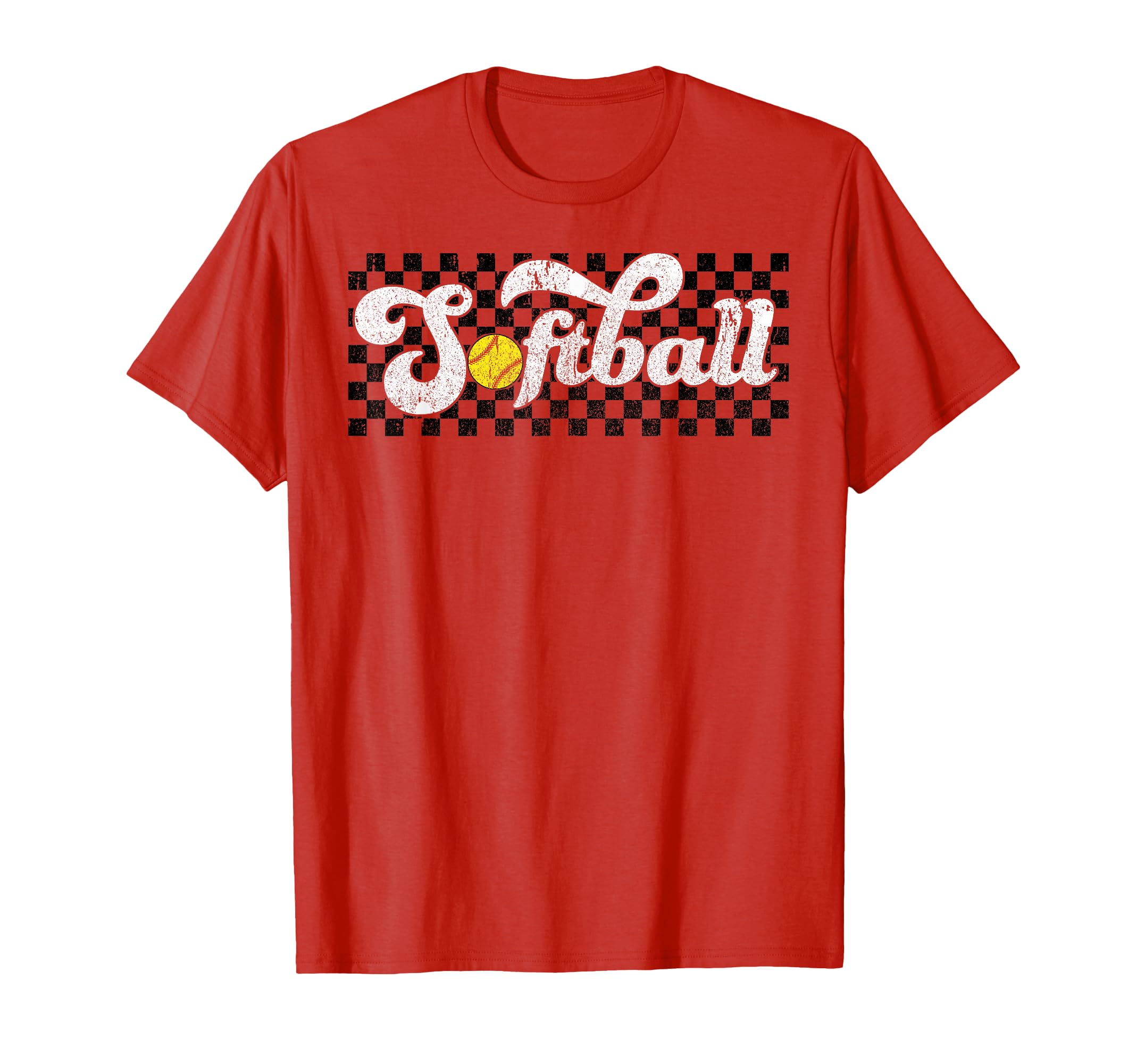 Softball Family Mom Dad Grandma T-Shirt - Custom Art Print Men Women