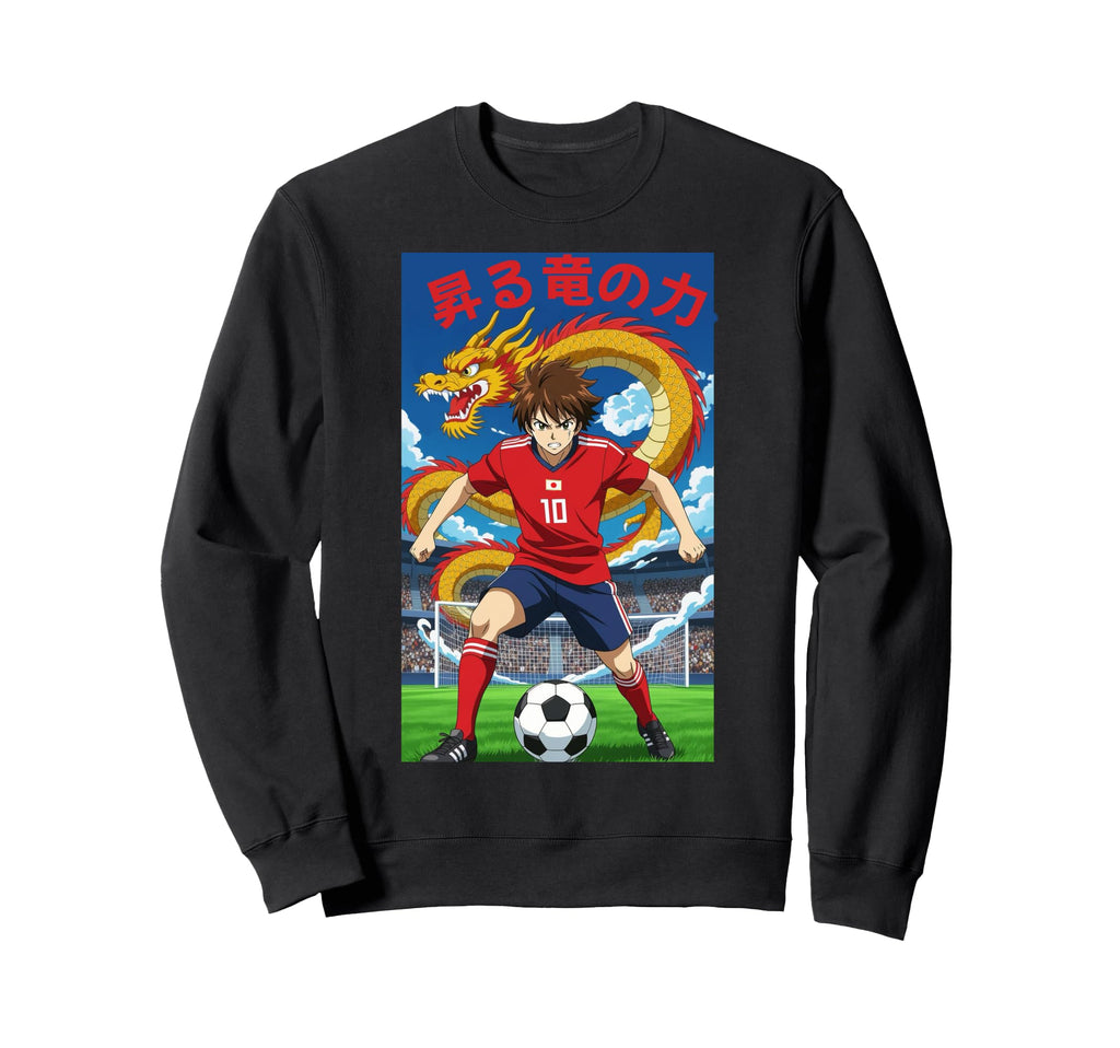 Anime Soccer Football Forward Hero Sweatshirt - Custom Art Print Men Women