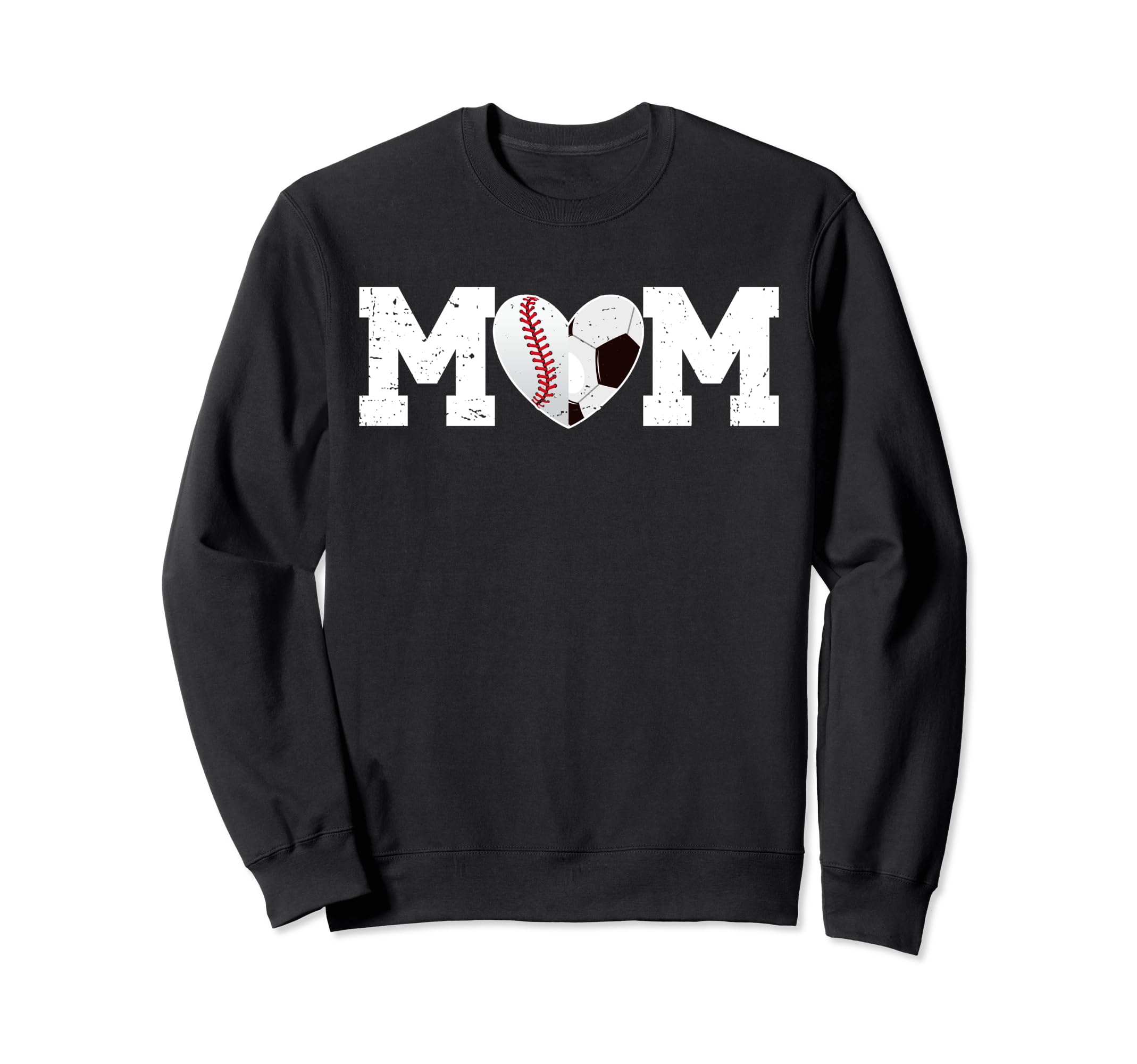 Baseball Soccer Mom Soccer Sweatshirt - Aesthetic Graphic for Adults