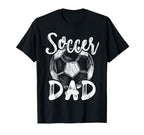 Soccer Dad Family Matching Team Player T-Shirt - Trendy Graphic Men Women