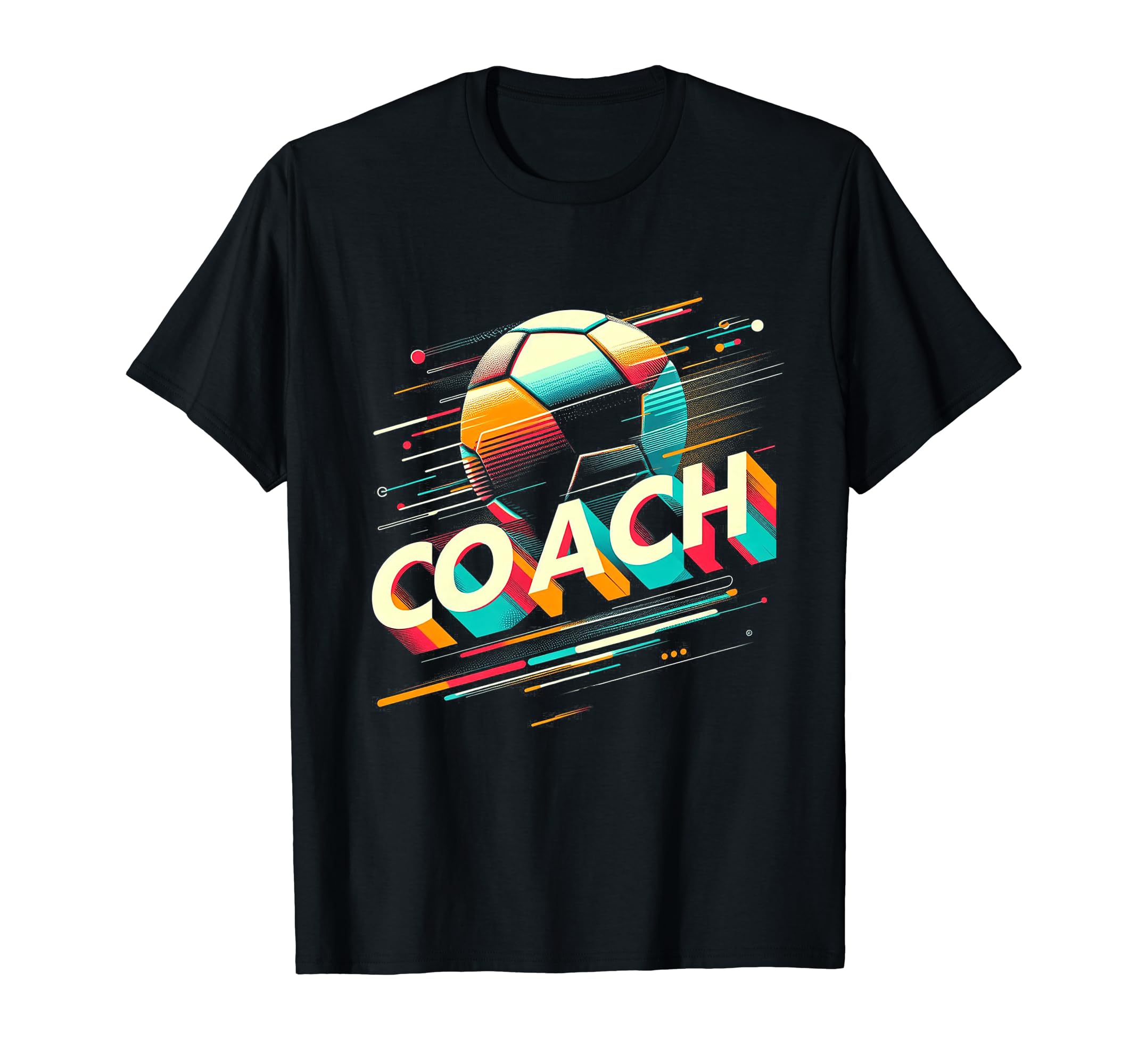 Soccer Coach Training Coaching Football T-Shirt - Graphic Print Men Women