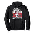 Soccer Senior Mom Class 2026 Soccer Hoodie - Graphic Print for Adults