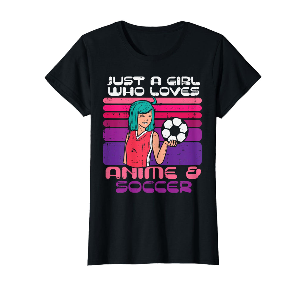Who Loves Anime Soccer Football Japaese T-Shirt - Graphic Print for Adults