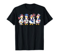 Silly Goose Patriotic 4Th July Soccer T-Shirt - Custom Art Print Unisex