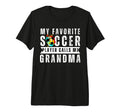 My Favorite Soccer Player Calls Me T-Shirt - Aesthetic Graphic for Adults
