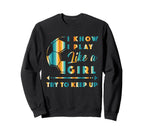 Funny Soccer Sweatshirt - Trendy Graphic Unisex
