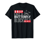 Ice Hockey Goalie Goalkeeper Drop Like T-Shirt - Custom Art Print Unisex