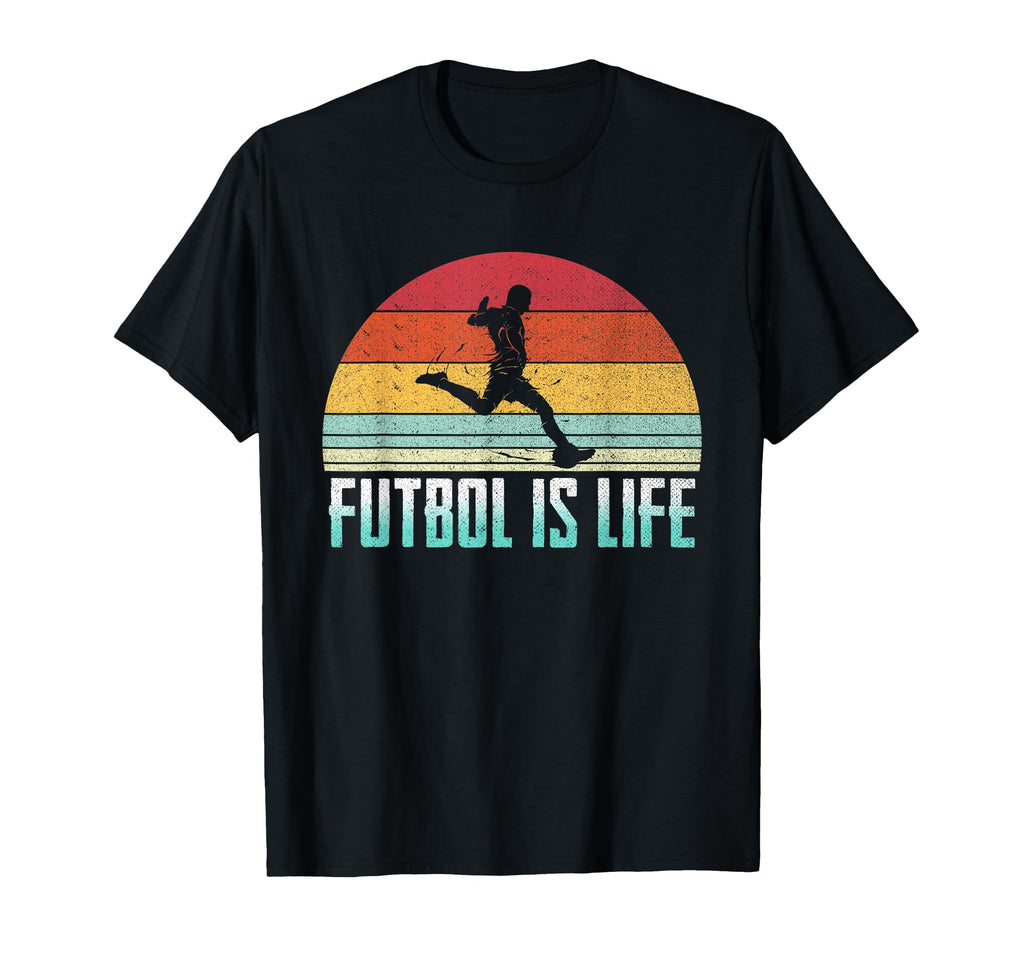 Futbol Is Life Soccer Player Costume T-Shirt - Custom Art Print Unisex