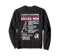 How To Be Soccer Mom 5 Easy Sweatshirt - Fun Novelty Design Men Women