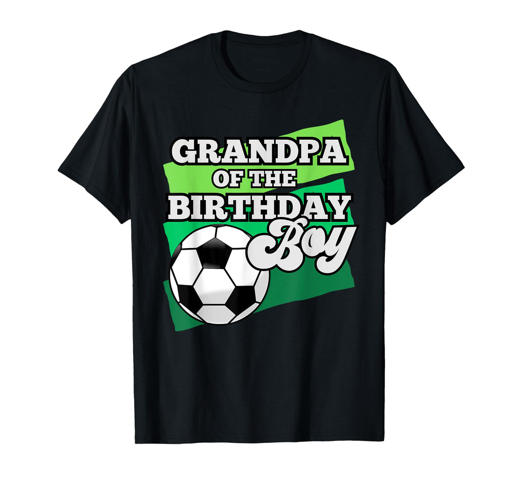 Soccer Themed Birthday Party Matching T-Shirt - Unique Graphic Unisex