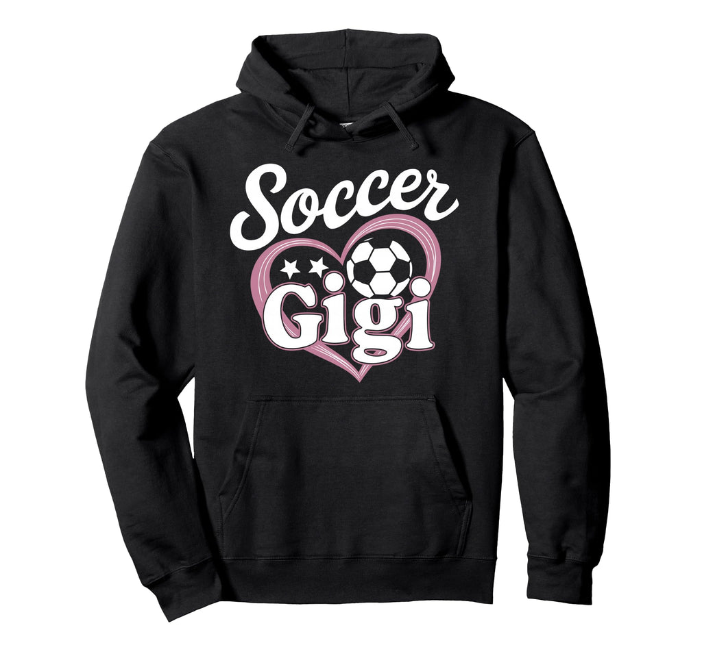 Soccer Gigi Grandma Heart Football Hoodie - Streetwear Style Men Women