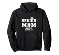 Senior Mom 2025 Soccer Graduation Proud Hoodie - Custom Art Print Unisex