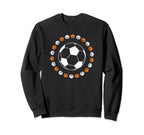 Soccer And Halloween Funny And Sweatshirt - Unique Graphic Men Women