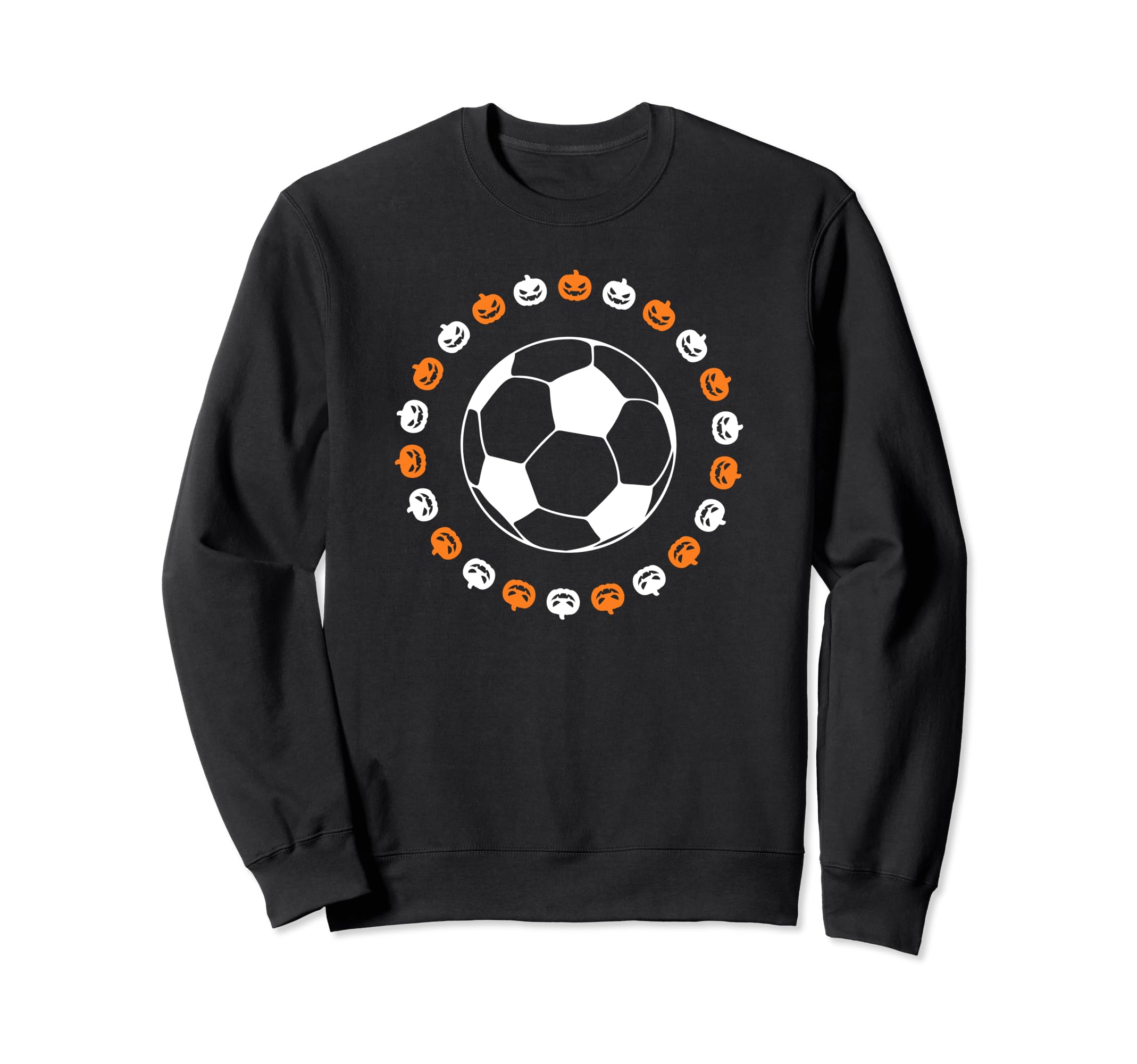 Soccer And Halloween Funny And Sweatshirt - Unique Graphic Men Women