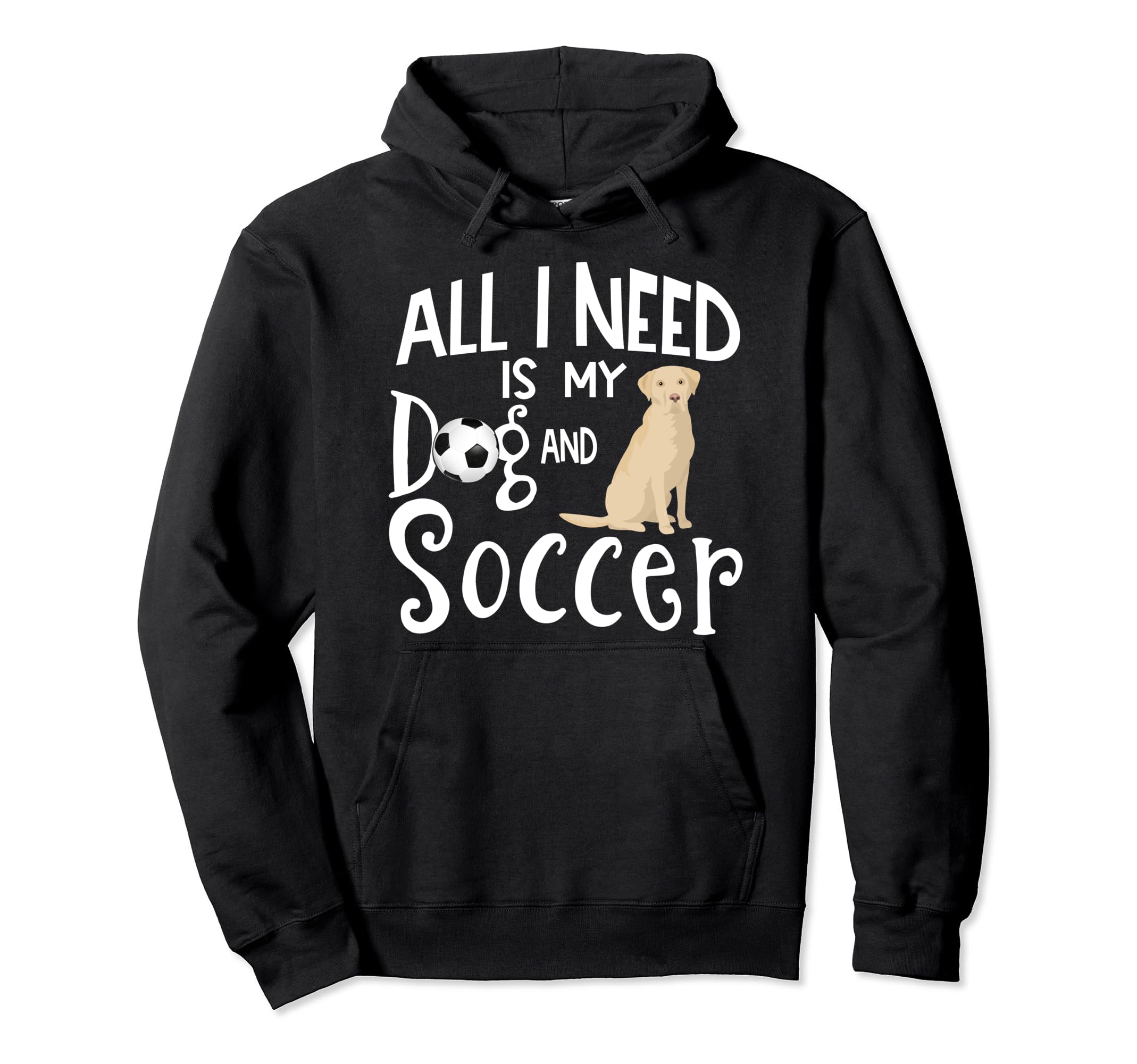 Yellow Labrador Retriever Dog Gift Love Hoodie - Unique Graphic for Adults