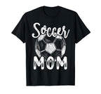 Soccer Mom Family Matching Team Player T-Shirt - Graphic Print Unisex