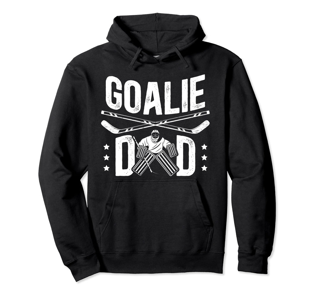 Ice Hockey Goalie Dad Ice Hockey Hoodie - Aesthetic Graphic Men Women