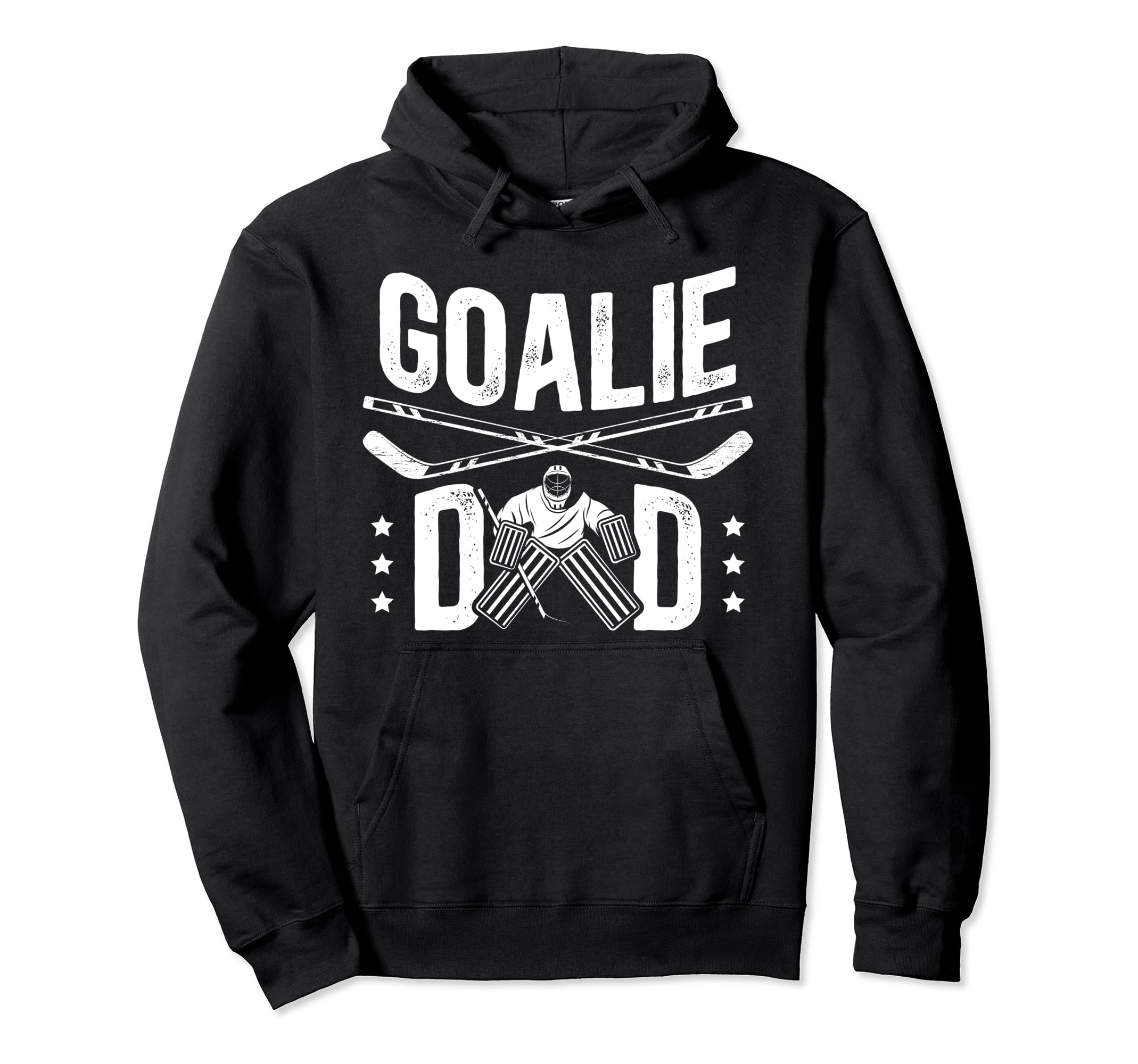 Ice Hockey Goalie Dad Ice Hockey Hoodie - Aesthetic Graphic Men Women