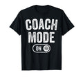 Coach Mode Funny Team Leader Gift T-Shirt - Minimalist Print Men Women