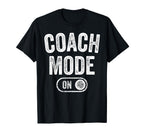 Coach Mode Funny Team Leader Gift T-Shirt - Minimalist Print Men Women